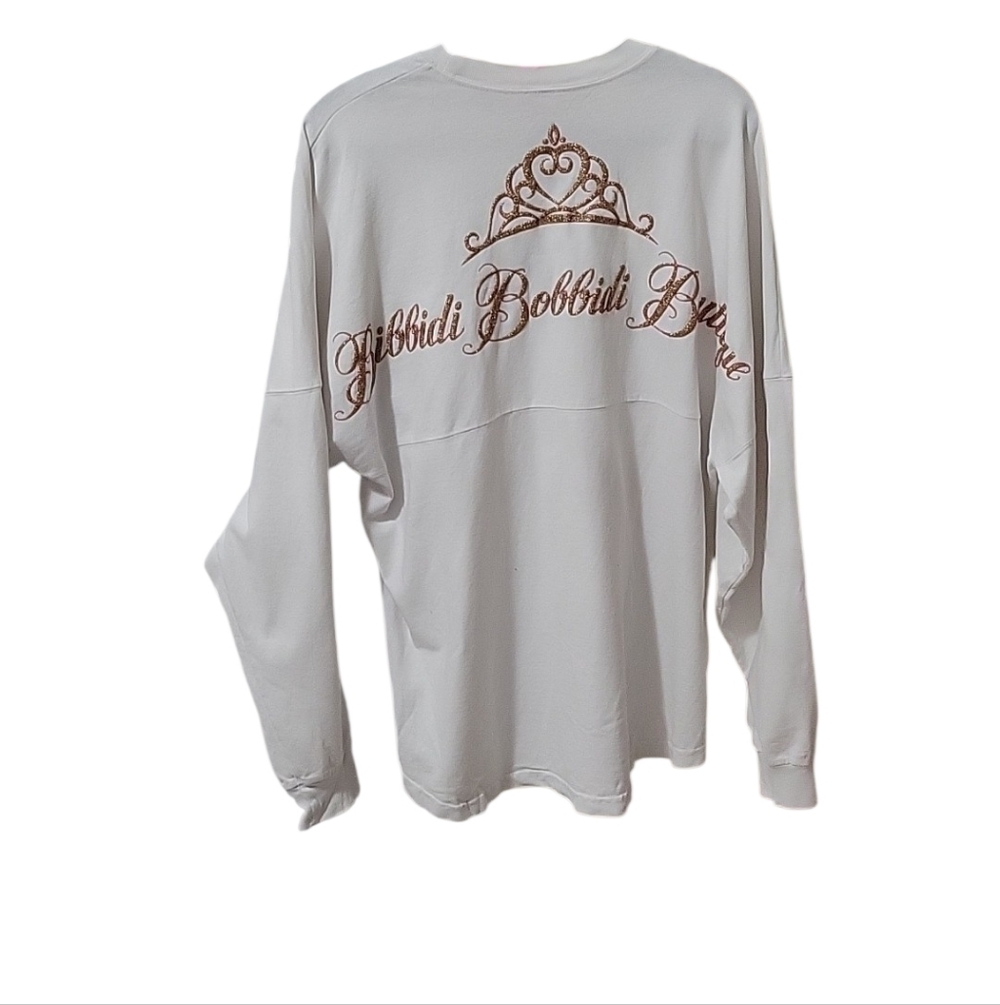 Disney Park Bibbidi Bobbidi Boutique Spirit Jersey Cream Medium